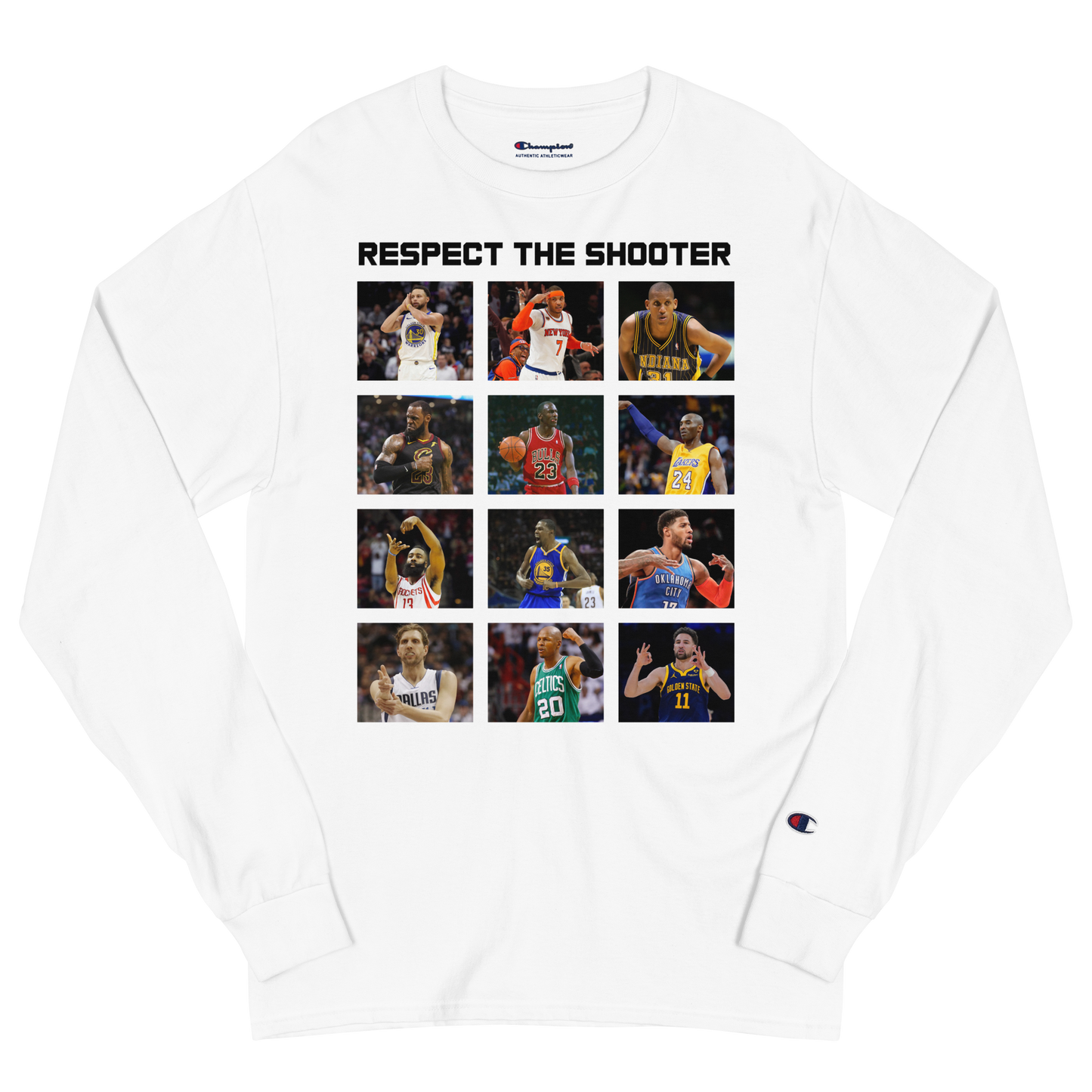 Respect The Shooter x Champion© Long Sleeve TeeShirt